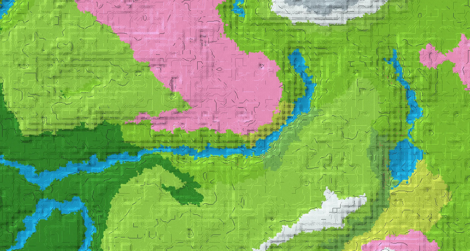 Seed map — Cherry Grove Start with Two Village Routes