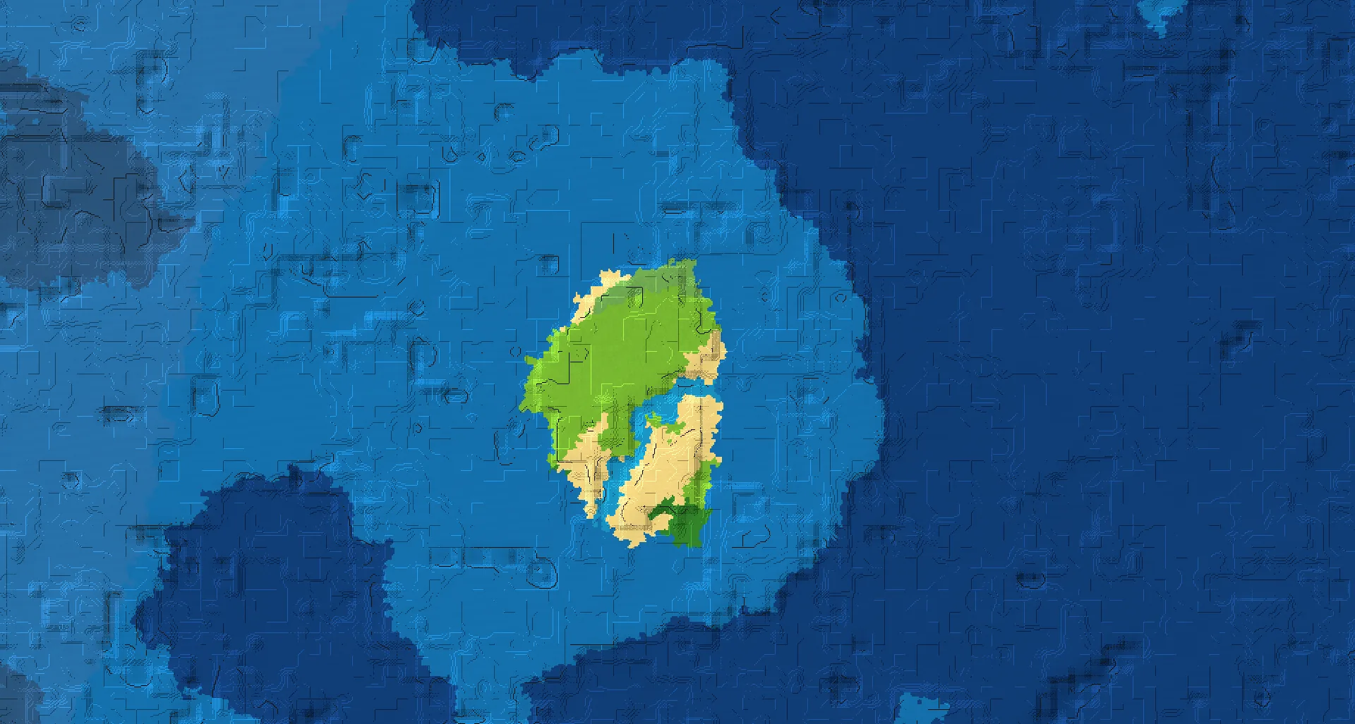 Seed map — Zombie plains village