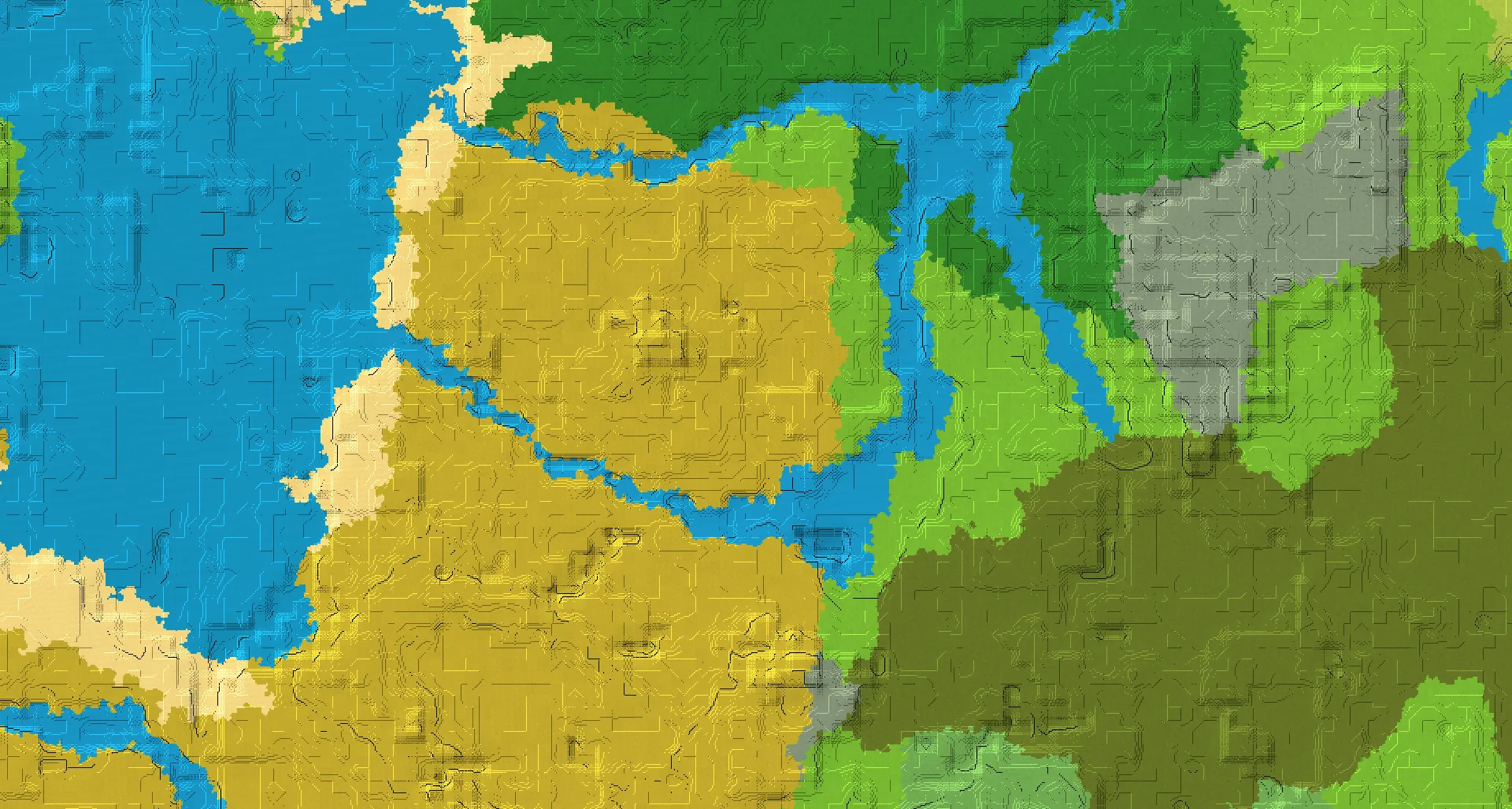 Seed map — Village Southwest of the Savanna Start with Ruined Portal
