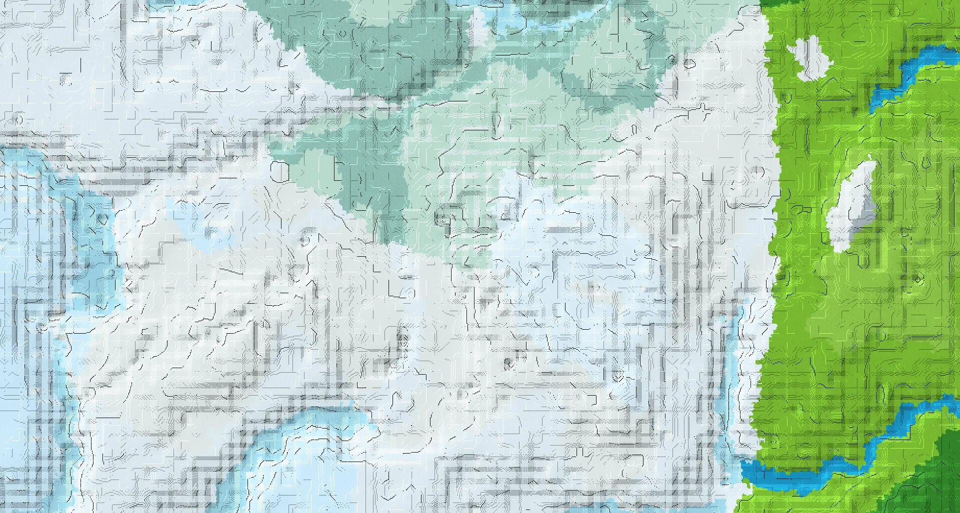Seed map — Ancient City Northeast of a Dripstone Caves Start with Ruined Portal