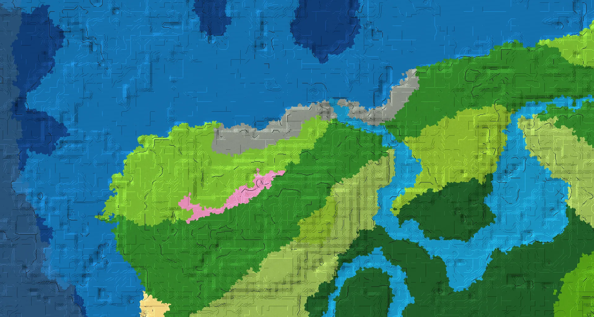 Seed map — Cherry Grove and Village from Plains