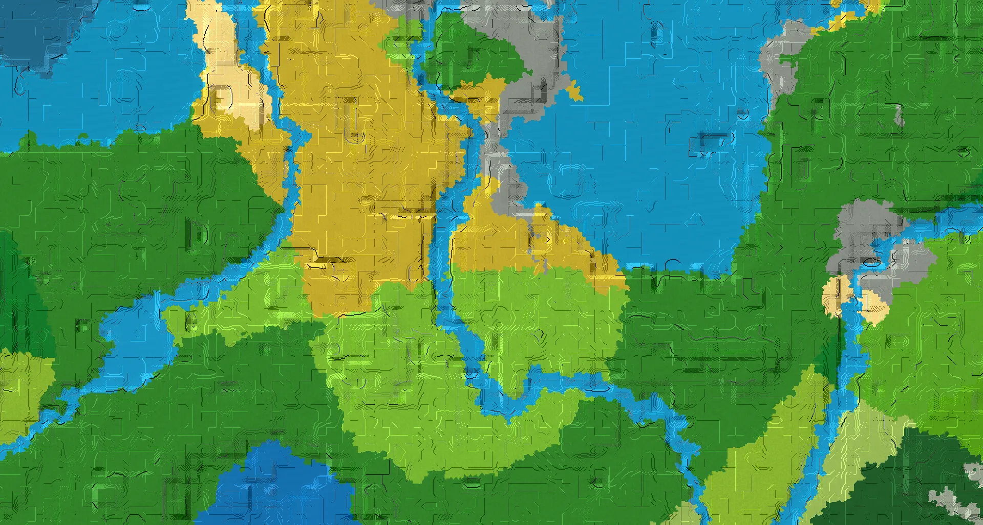 Seed map — Village Northeast of a Plains Start