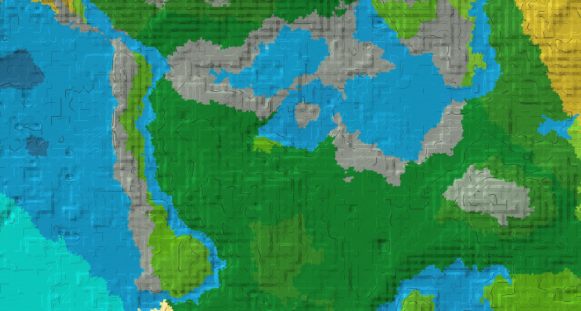 Seed map — Jungle Start with Jungle Temple with Trial Chambers