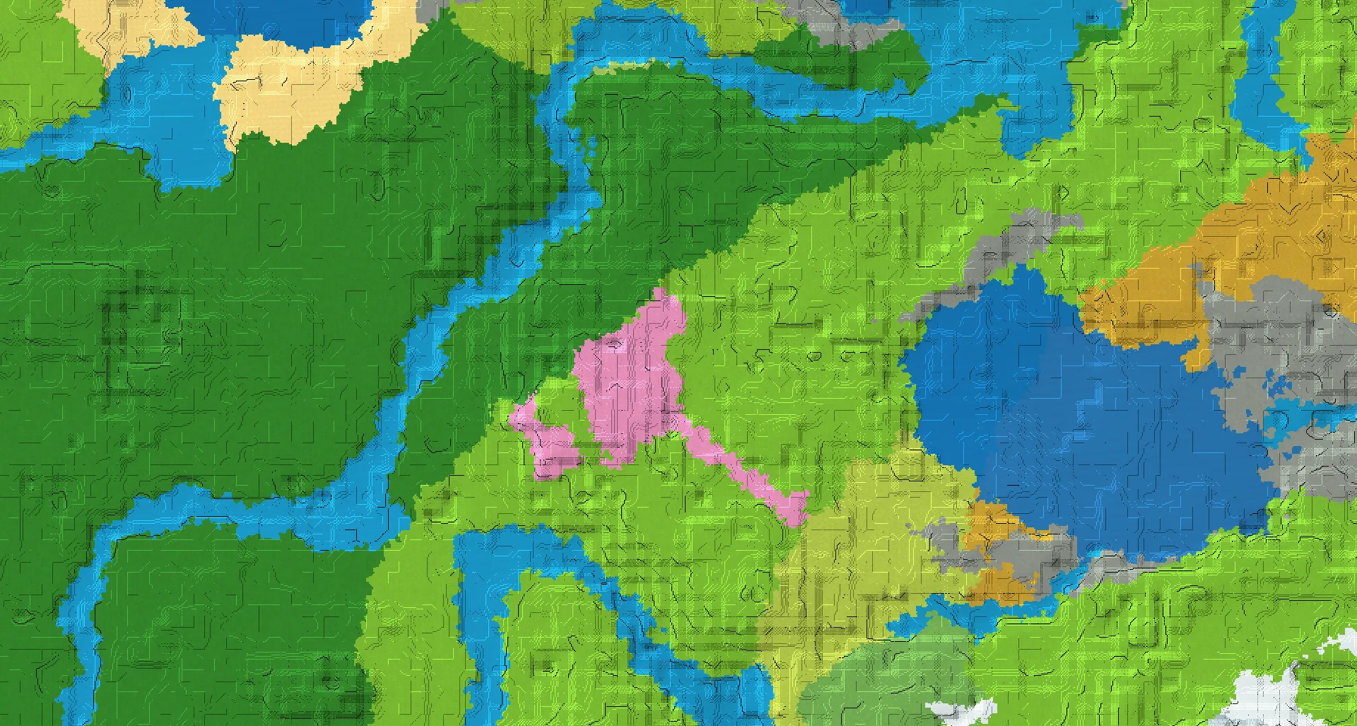 Seed map — Cherry Grove Northwest of a Plains Start