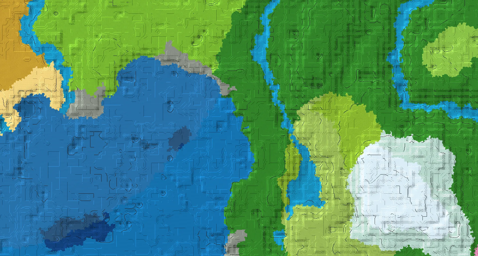 Seed map — Trial Chambers Southeast of a Plains Start
