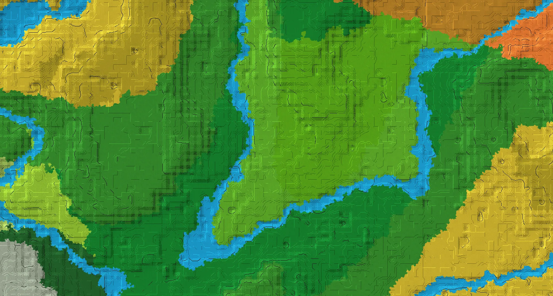 Seed map — Jungle Temple South of a Forest Start