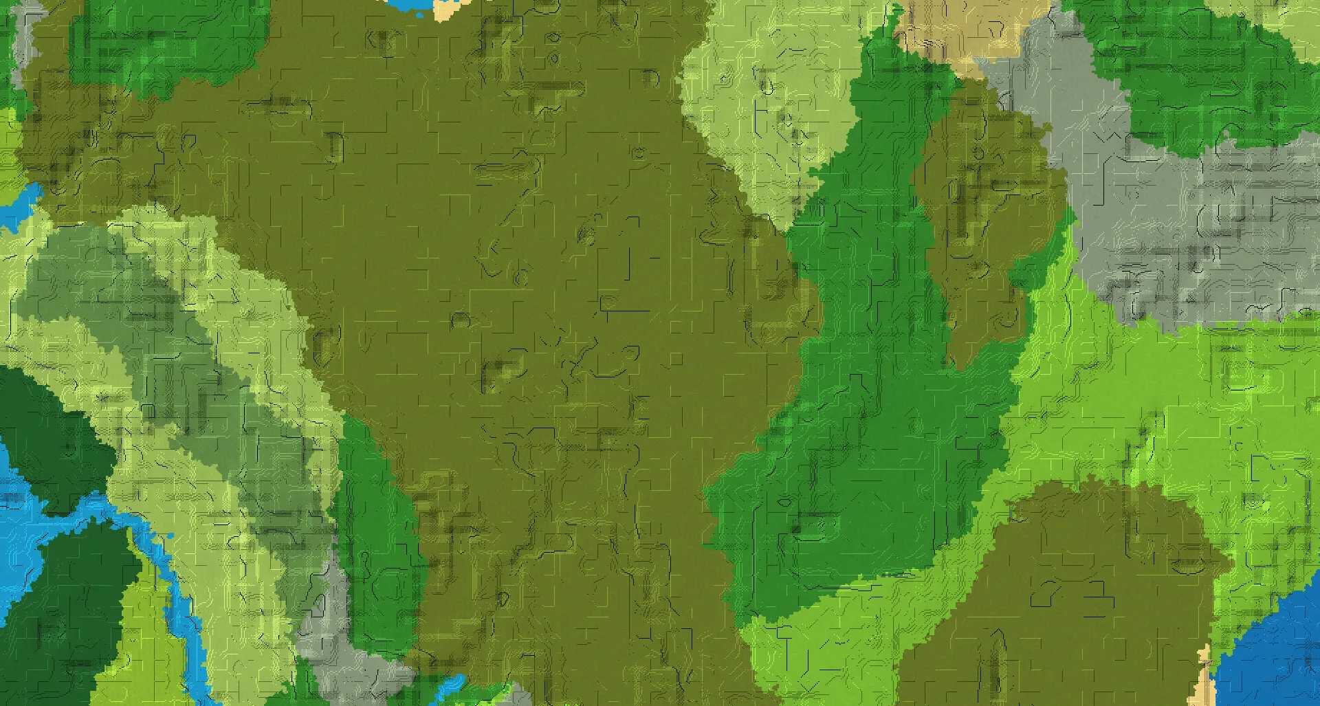 Seed map — Witch Hut South of a Swamp Start with Trial Chambers