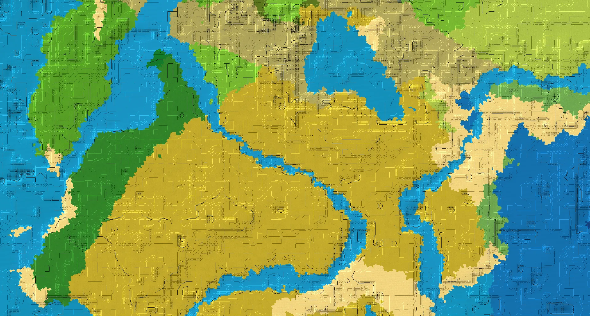 Seed map — Savanna Start with Ruined Portal at 0, -32