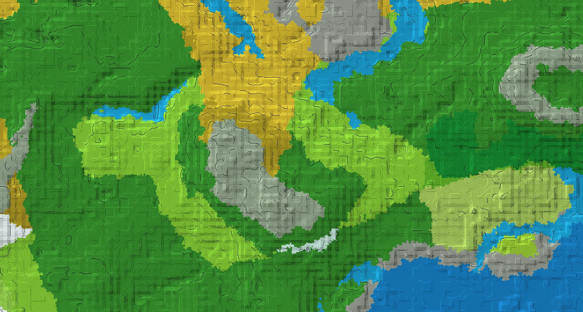 Seed map — Ancient City North of a Forest Start