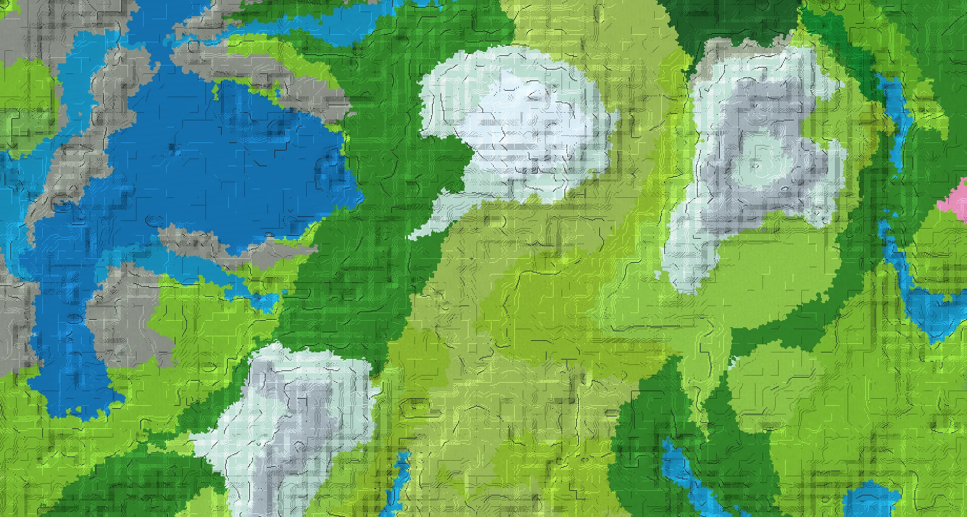 Seed map — Trail Ruins Northeast of a Grove Start