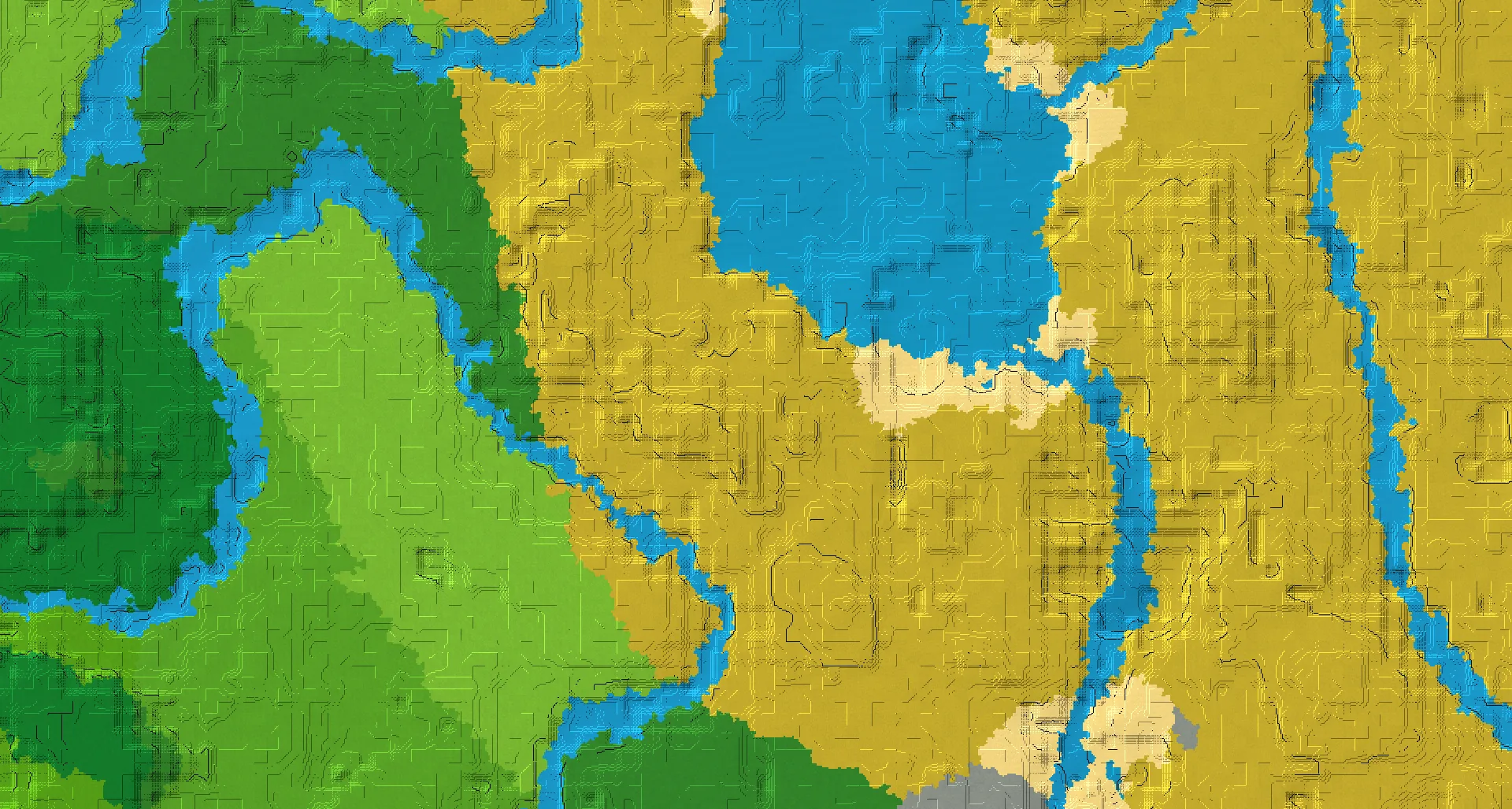 Seed map — Stronghold Northeast of a Plains Start with Village