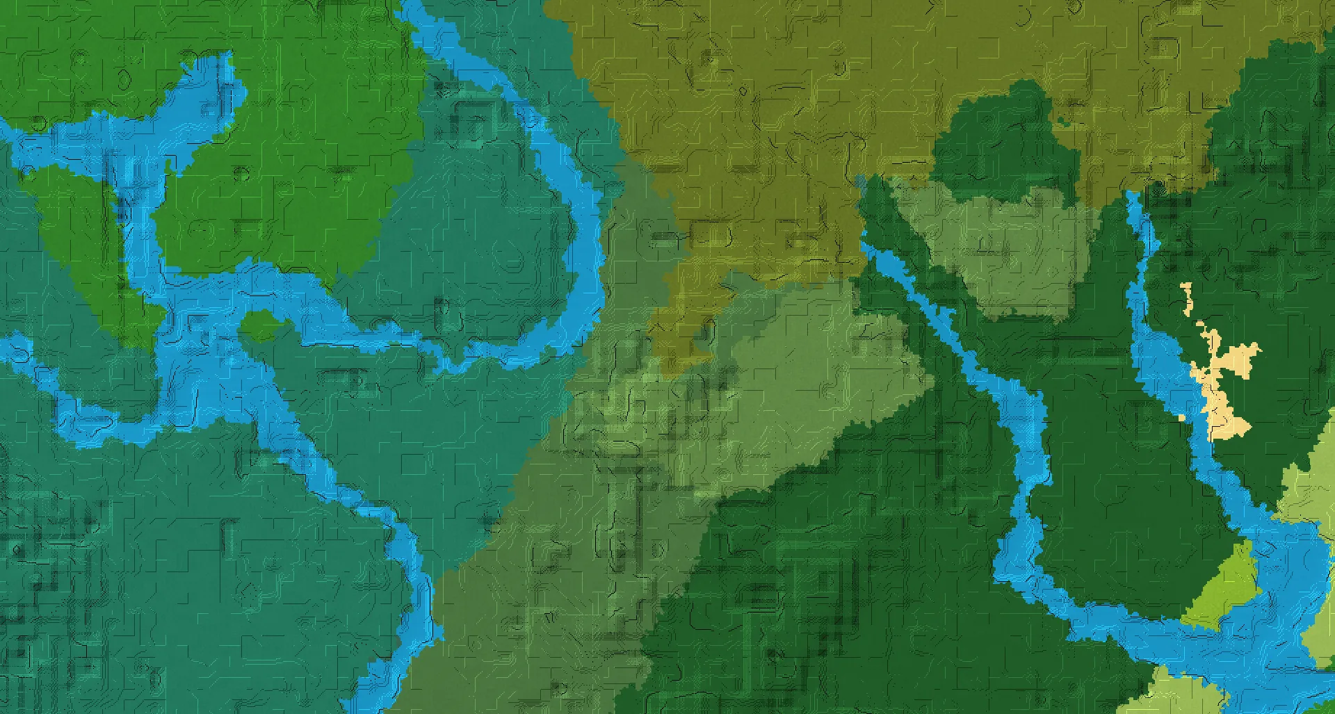 Seed map — Cave Exploration below a Windswept Forest Start