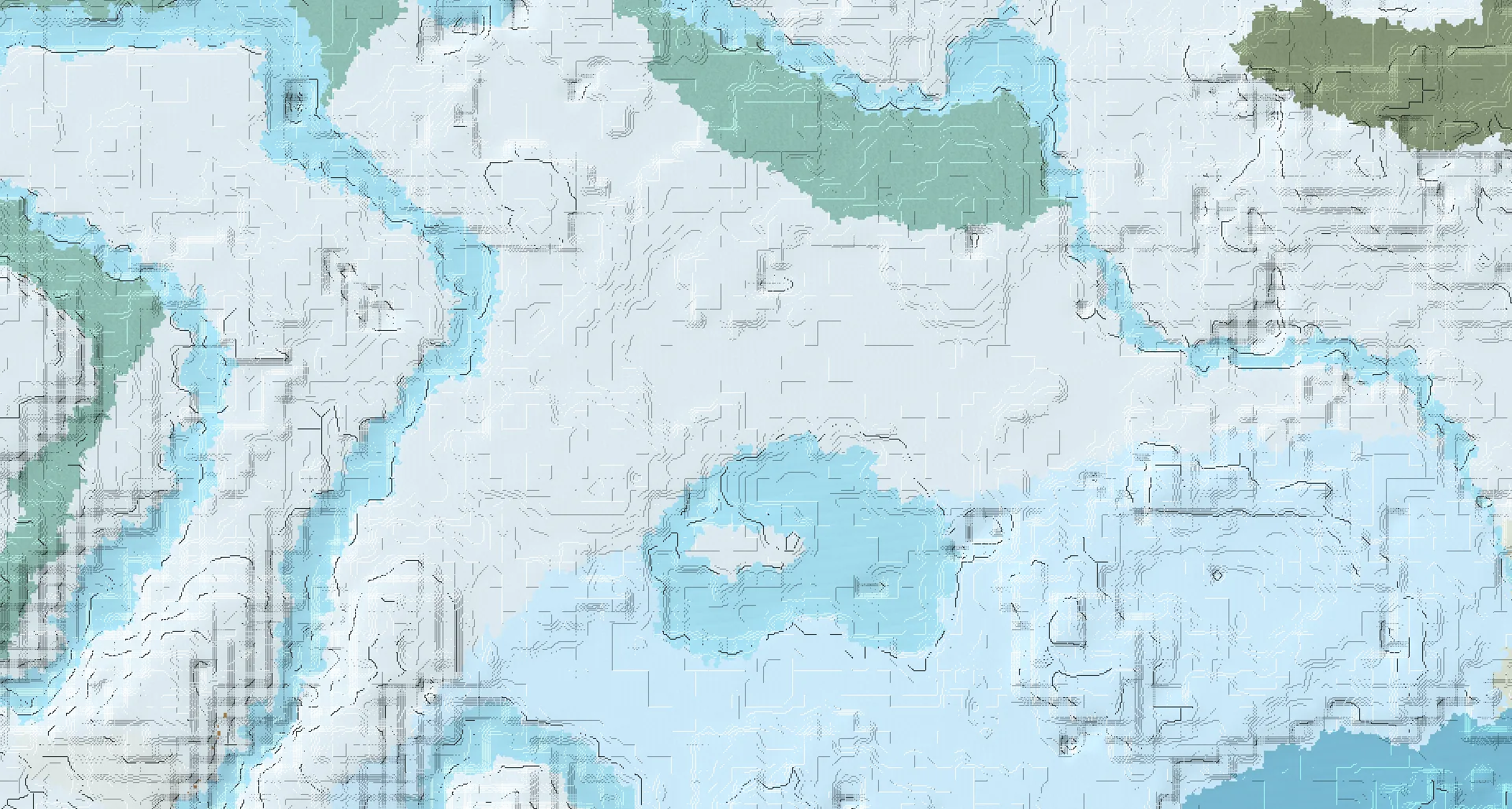 Seed map — Igloo North of the Ice Spikes Start