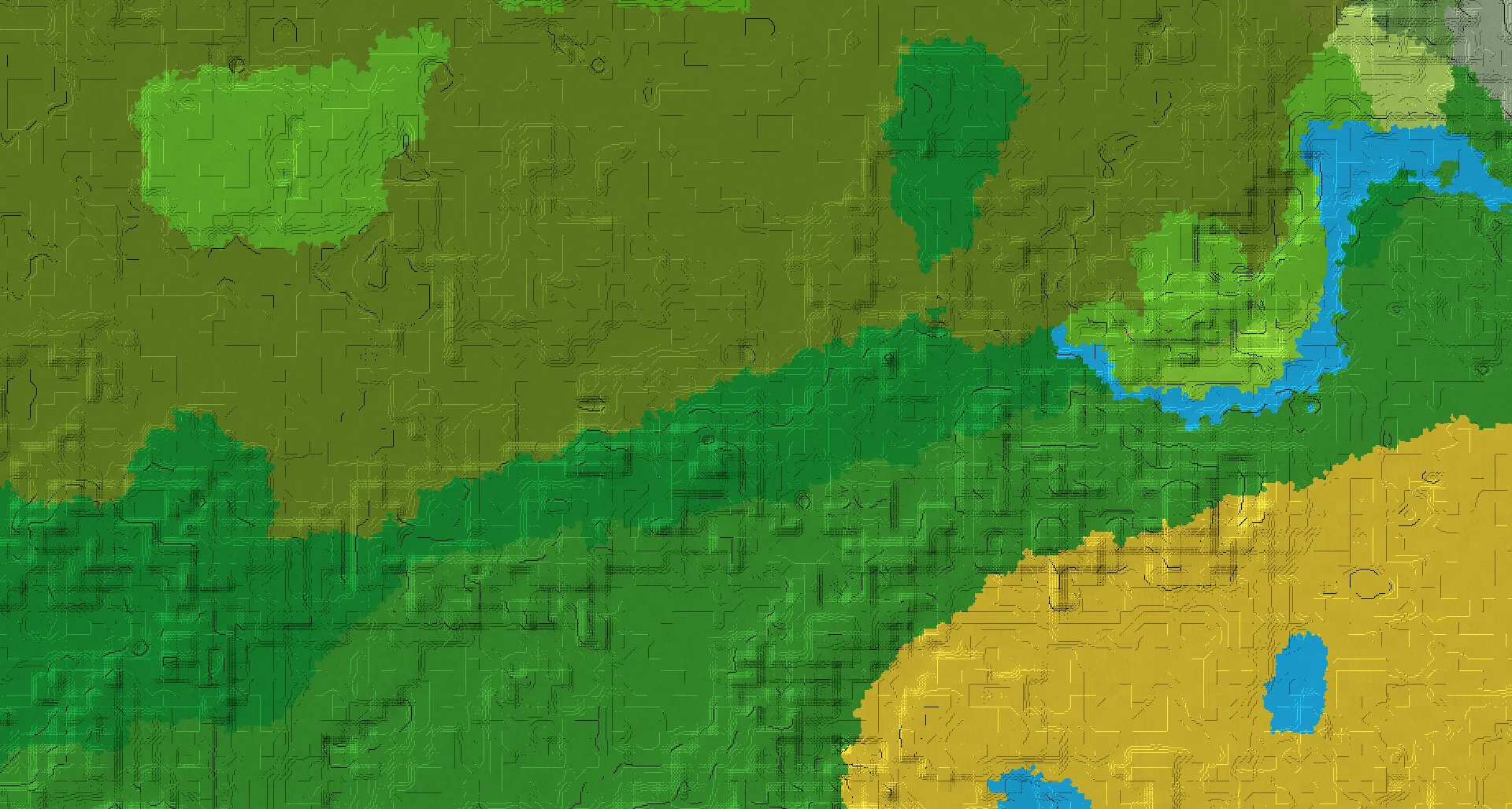 Seed map — Jungle Temple Northeast of a Forest Start
