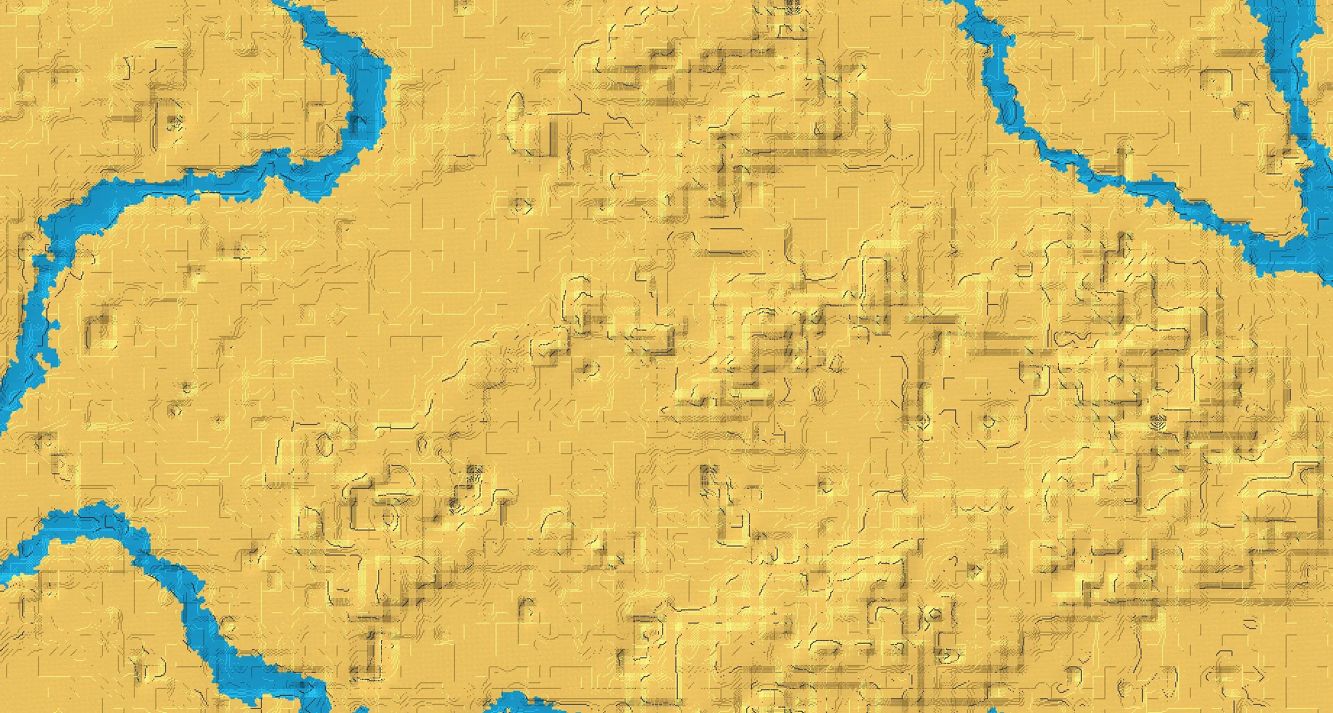 Seed map — Desert Temple South of the Desert Start with Trial Chambers