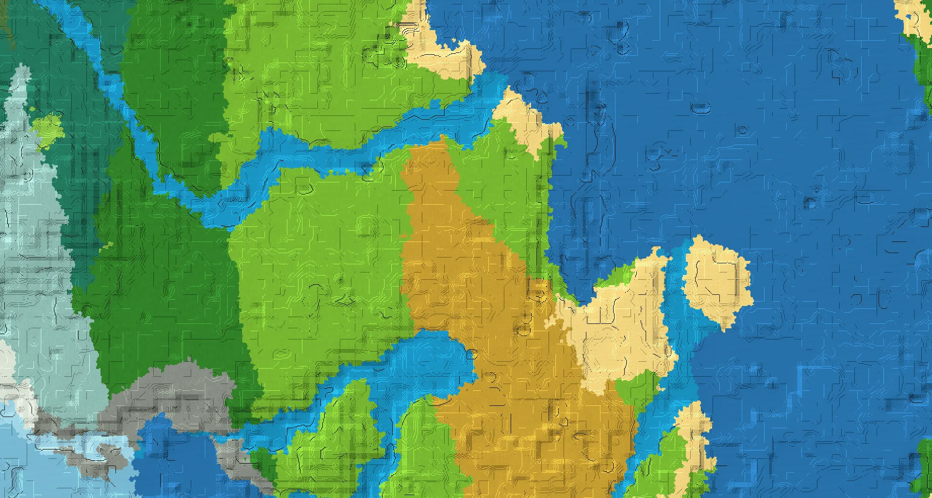 Seed map — Dappled forest abandoned camp and Dappled forest with Buried ruined portal