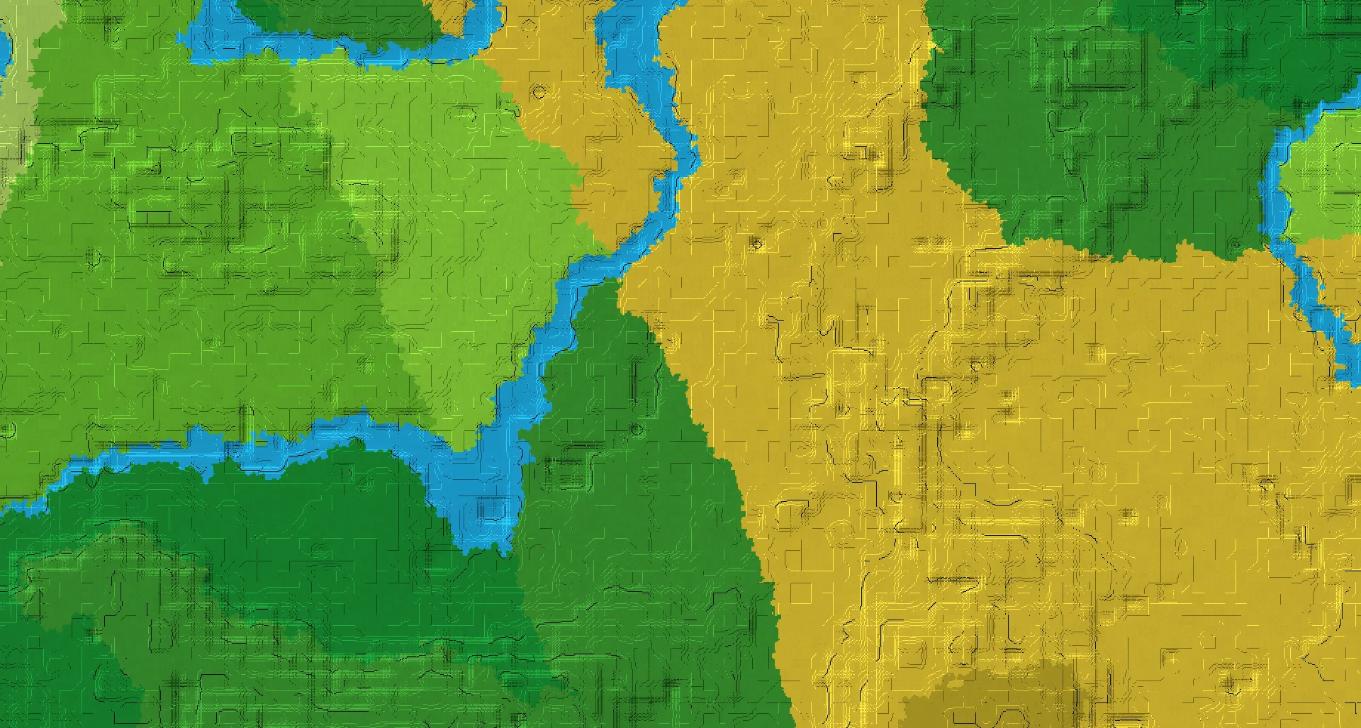 Seed map — Savanna village and Trial chambers